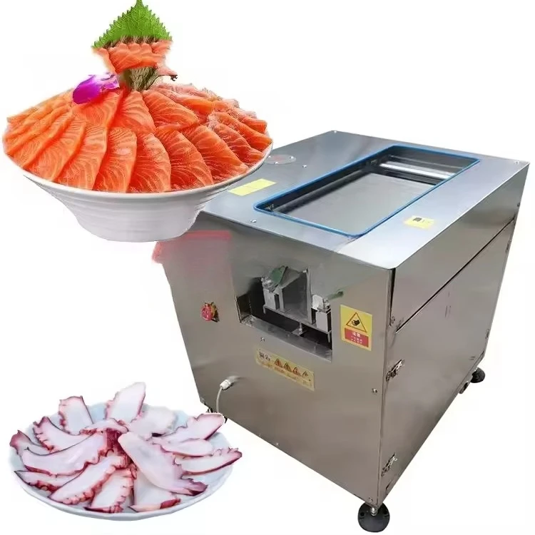 New Industrial Commercial Automatic Fish Filleting & Meat Slicer Machine Portable Stainless Steel Blade 280pcs/min