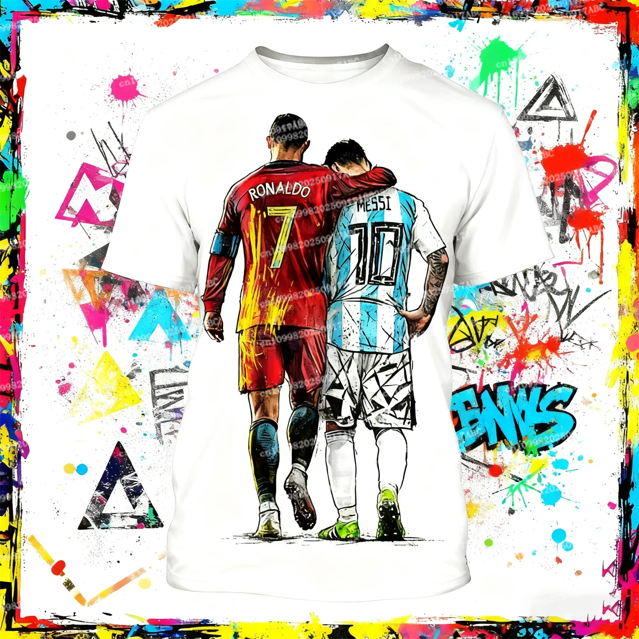 

Christmas Tshirt Summer Men Tshirt Sport Messi Jersey Ronaldo Tshirt Fan Gift Women TShirt Dry Quickly Breathable Kid Tshirt