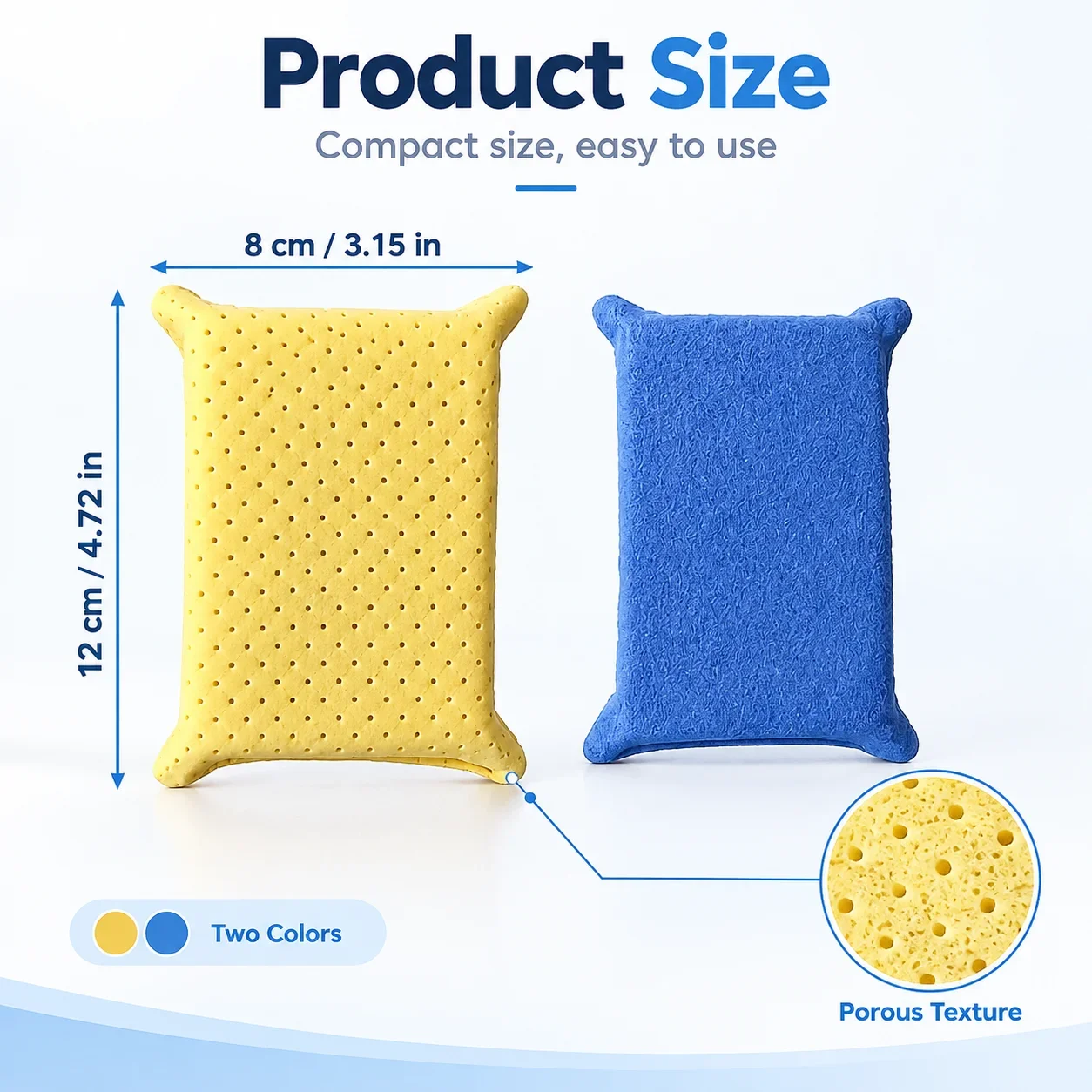 Double Sided Car Wash Sponge Non Woven Fabric Fleece Wipe Pad Multifunctional Auto Windshield Glass Defogging Cleaning Tool