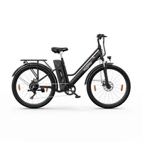 ONESPORT OT18-3 EU Standard Electric Bike 26*2.35 inch Tires 250W Motor Electric City E-Bike 36V 14.4Ah Battery 25km/h