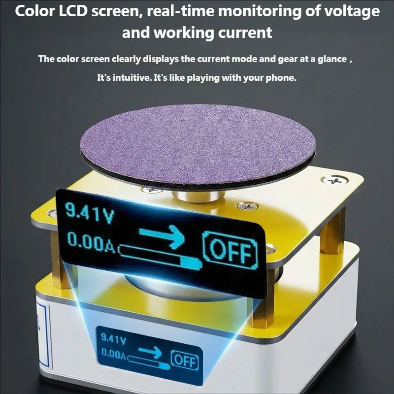 

HMT-D71 Electric Hand Disc Polishing Grinding Machine Kit Sharpening Tool for Scissors Tweezers Blades Carving Knives Hand Tool