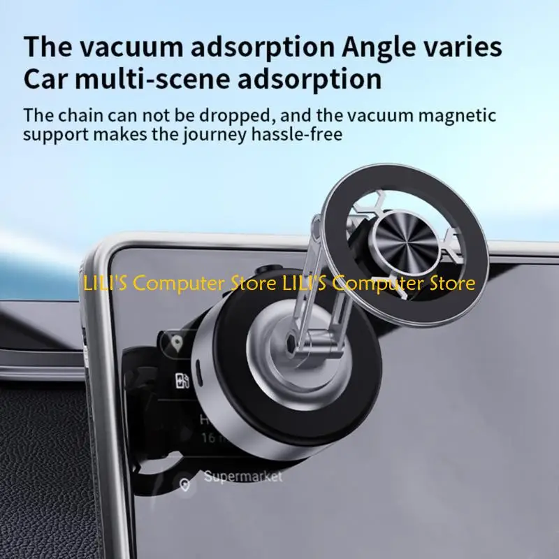 A52B Secure Mount Bracket 360 Degree Rotation Vacuum Suction for Travel Use