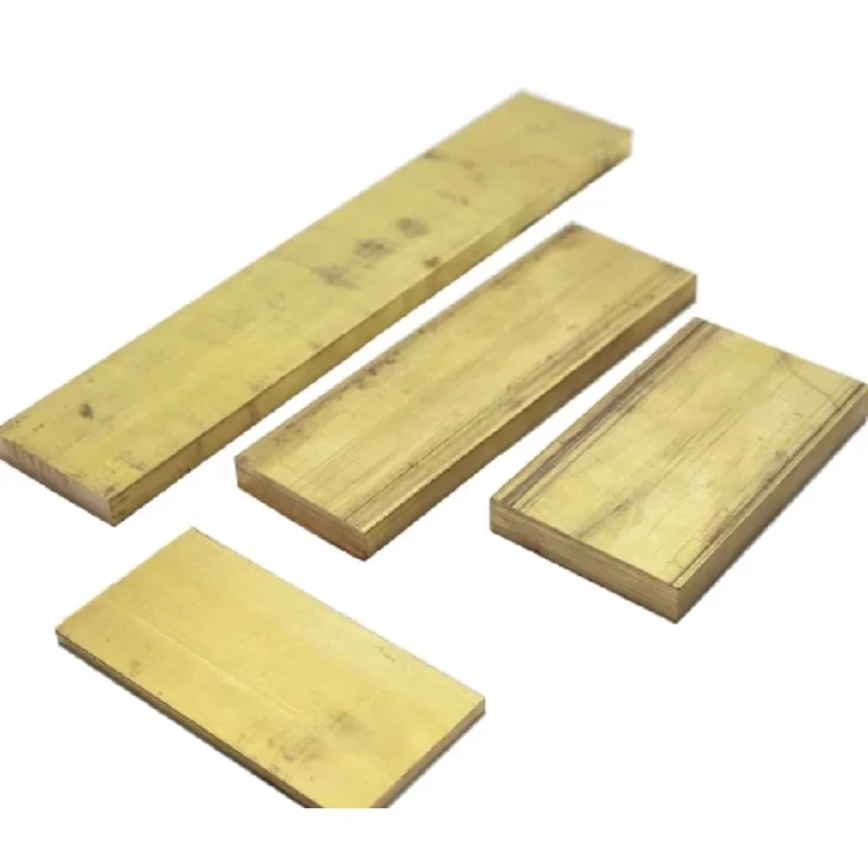 H59 Brass Flat Bar Plate Strip Thicknesses 20mm 15mm 12mm 10mm 8mm 6mm 5mm 3mm 2mm Pure Copper Solids Metal Plate Material