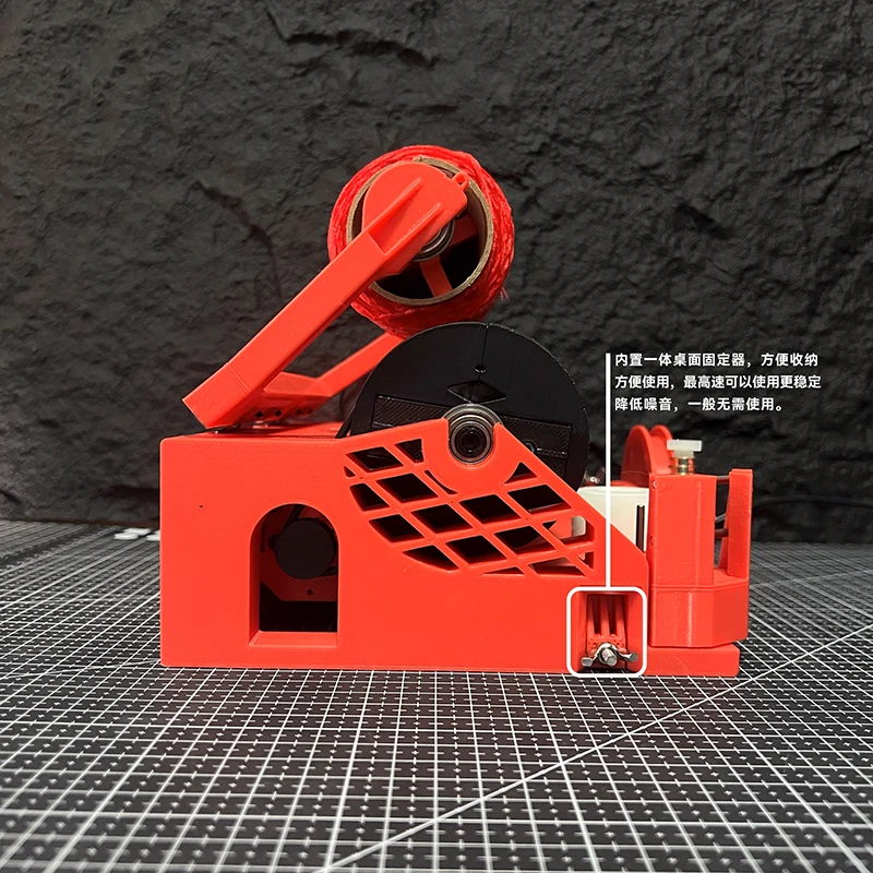 Portable Mini Yarn Winder with Length Calculator & Weight Detection Desktop Electric Yarn Rewinder for Precision Winding