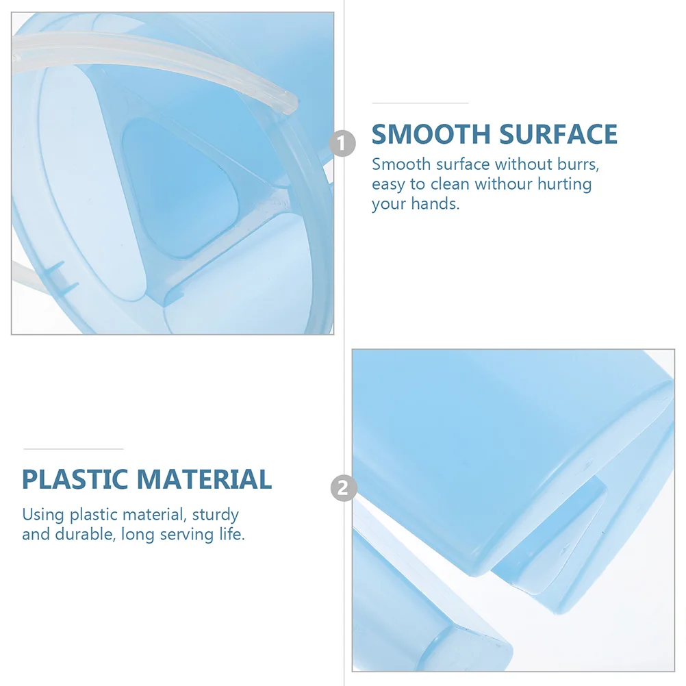 

2 Pcs Plastic Brush Washer Cleaner Bucket Multi Functional Reusable Water Bucket for Artists Kids Beginners Paint Brush Holder