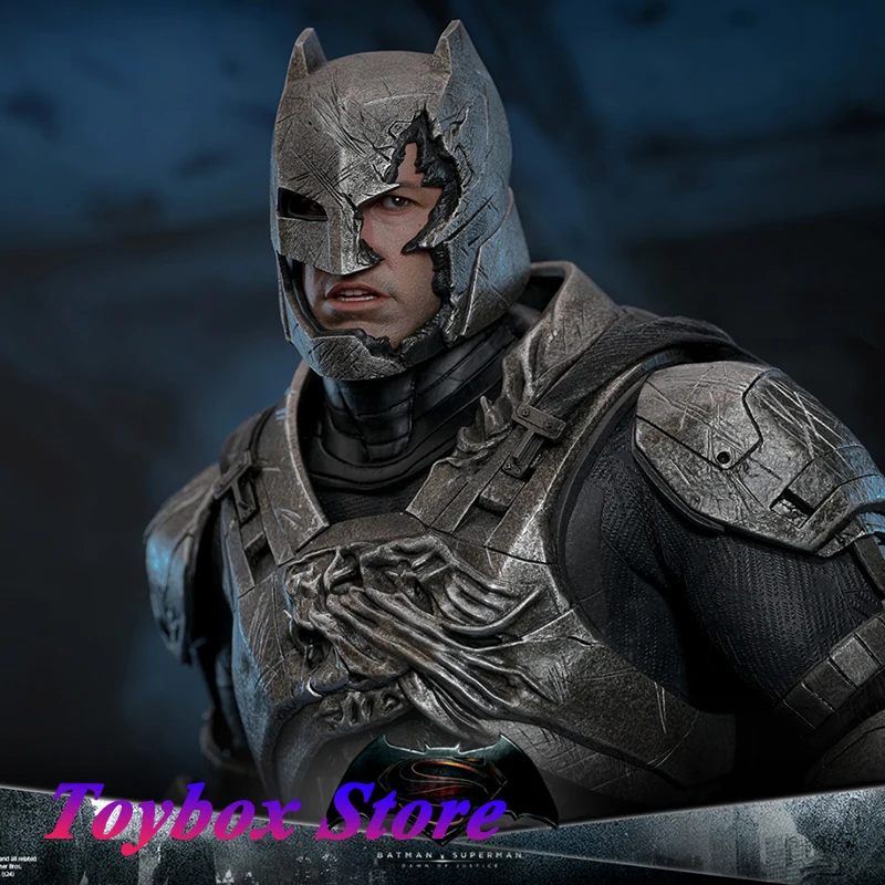 

HOTTOYS HT MMS742D62 1/6th Scale Diecast Metal Armored Batman 2.0 Action Figure Collection 12inch Full Set Comic Hero Soldier