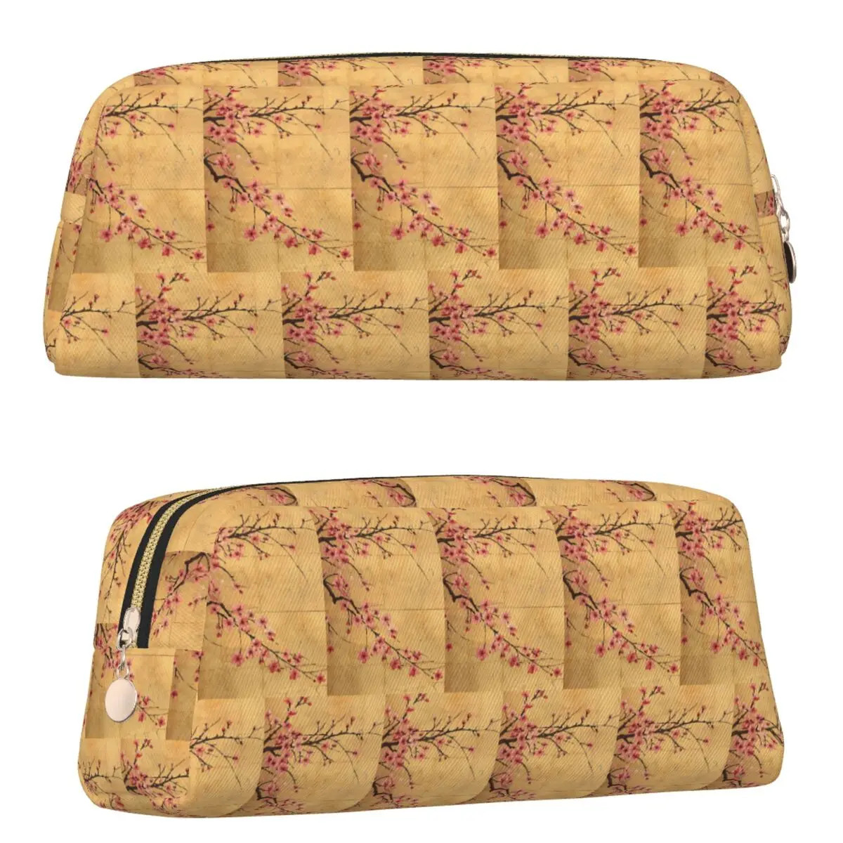 Sakura Cherry Blossom Japanese Flowers Pencil Cases for Students Gifts Pen Box Pencil Bag Pencil Pouch Pen Holder