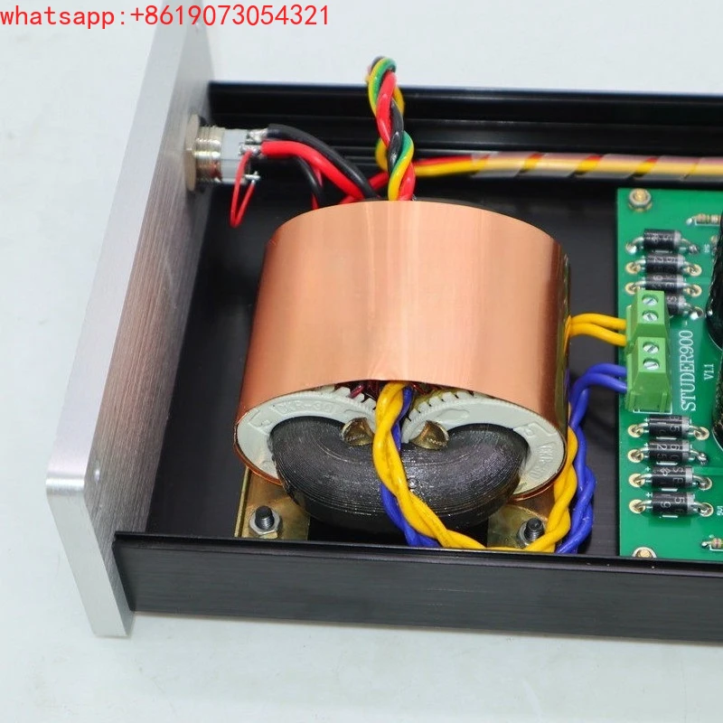 50W Dual Output Linear Power Supply DC5V 12V 24 Low Ripple and Low Noise R Type Transformer