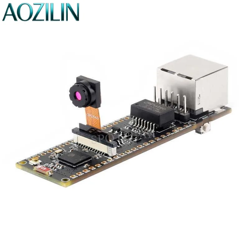 AOZILIN ESP32-S3 Ethernet Development Board With POE Power Supply SD Card Slot Onboard Camera Mini Size WiFi BLE IoT DIY Module