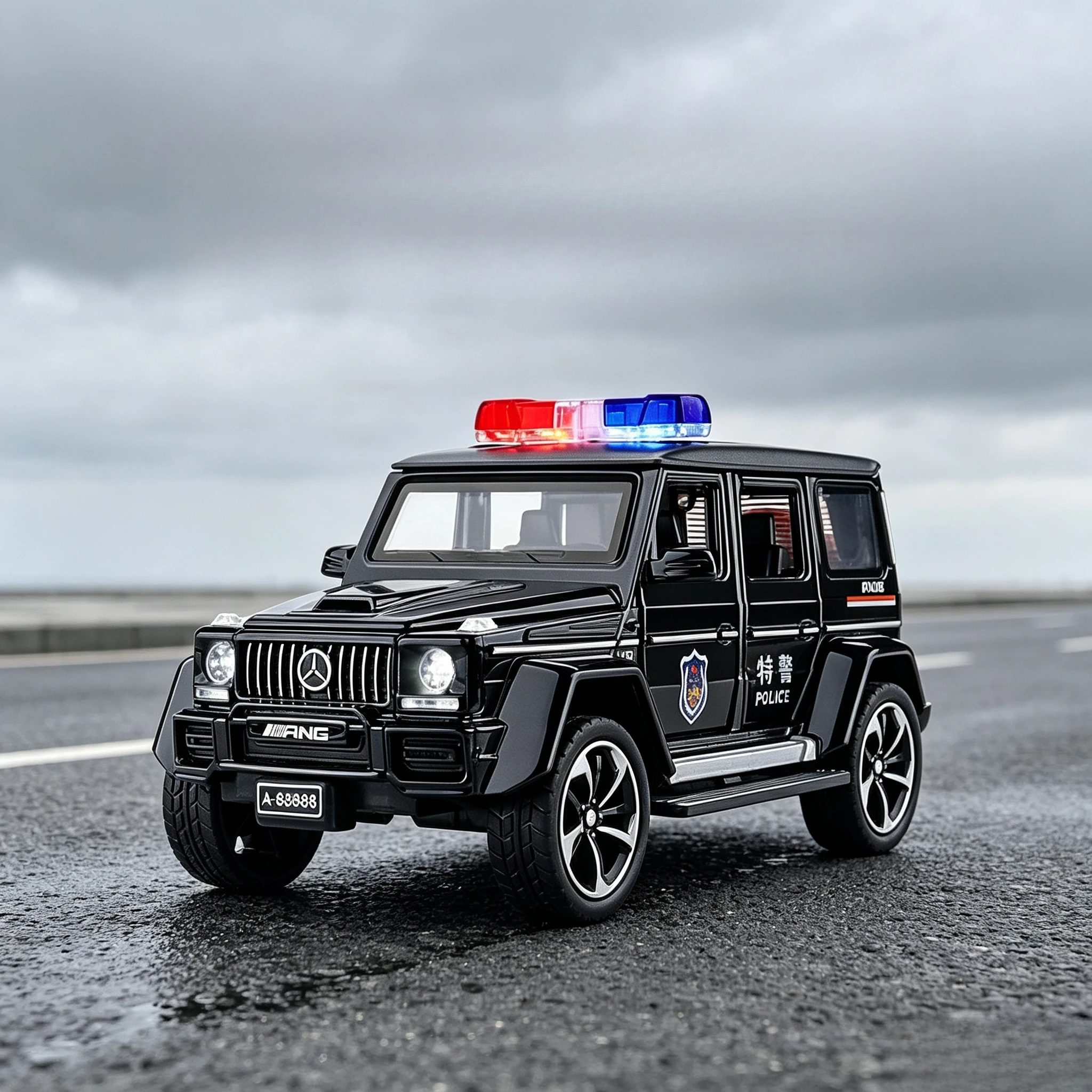 1:32 Scale G63 Alloy Toy Car Model with Sound Light for Car Collectors Gifts Office Ornament