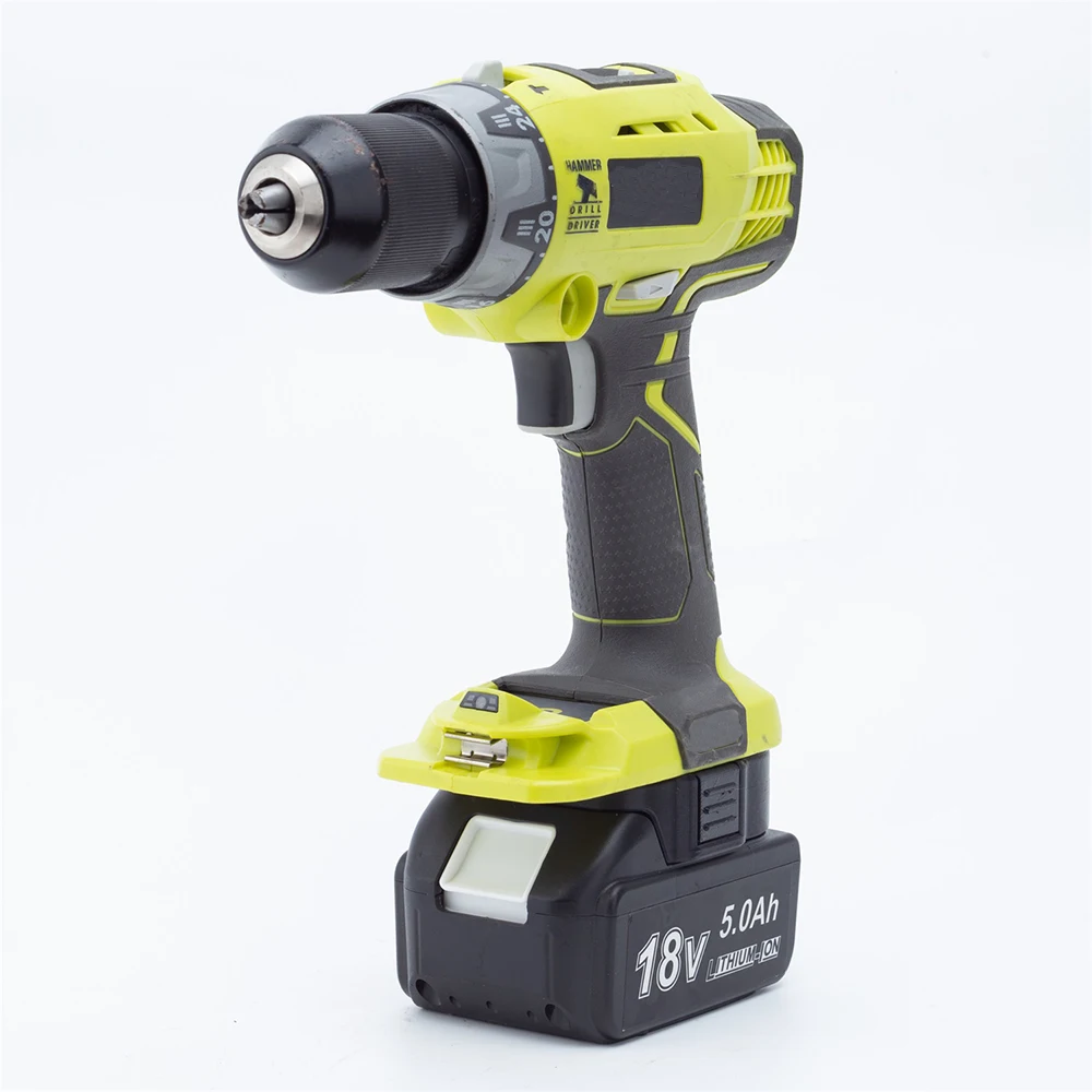 For Makita 18V Lithium Battery Adapter to for Roybi ONE+ 18v Power Tools Converter Accessories(Not include tools and battery)