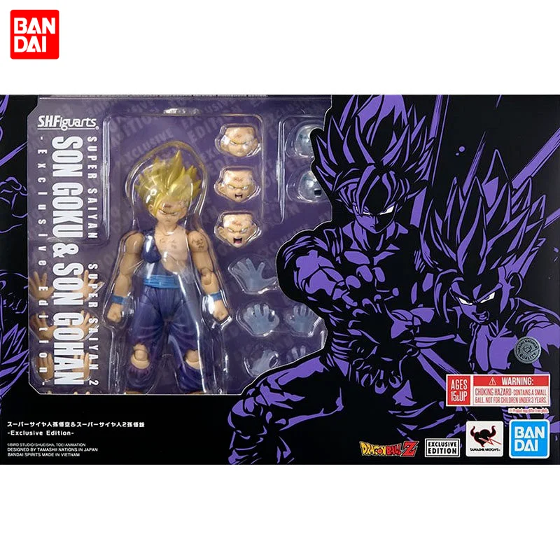 

В наличии: Фигурки Bandai SHF Сон Гохан, Сон Гоку, эксклюзив SDCC 2023, эксклюзивные игрушки для мероприятий, подарки, коллекционные предметы, доступны на складе.