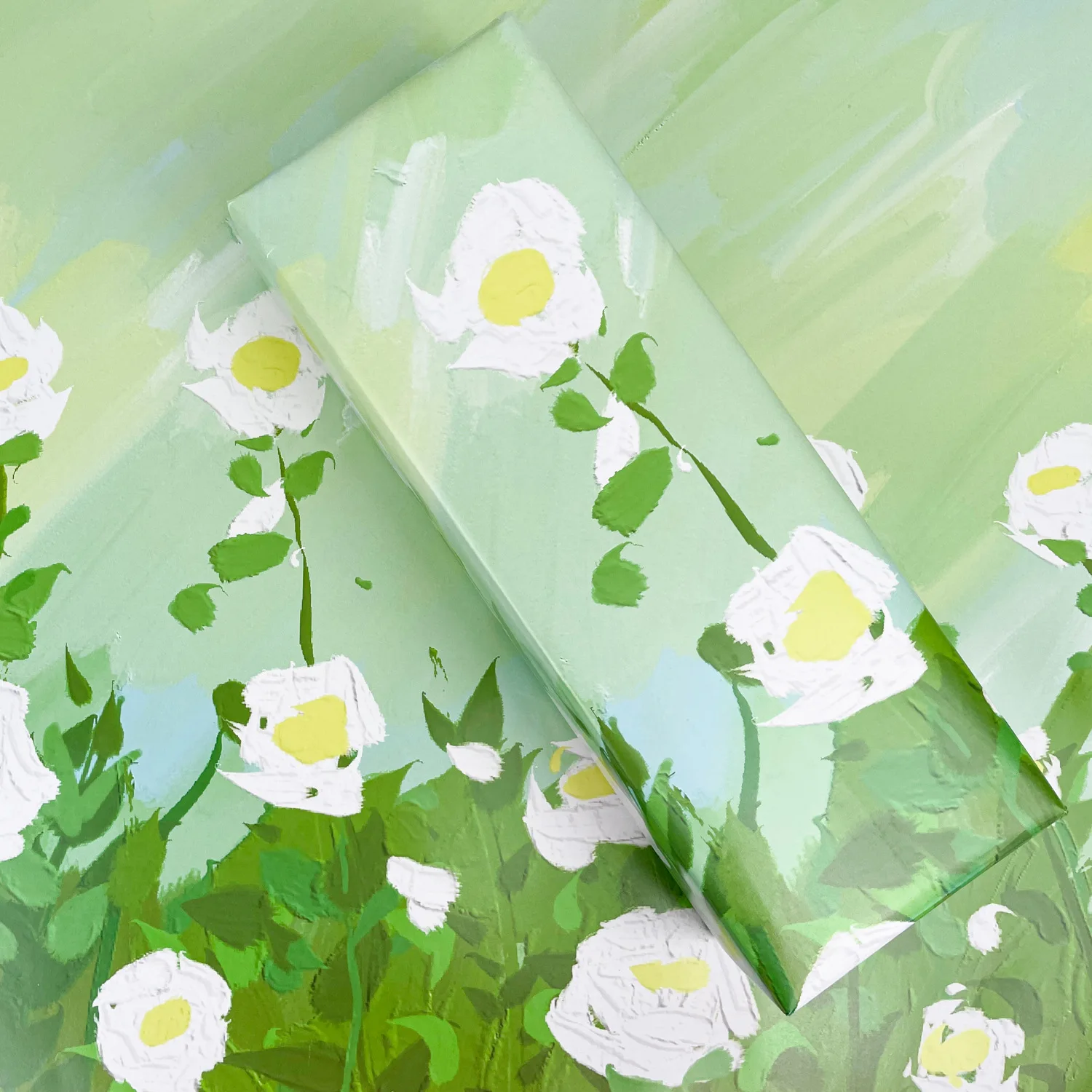 Oryginalny Design prezent papier dekoracyjny dziecko papier do pakowania prezentów Van Gogh obraz olejny prezent papier kreatywny urodziny 50*70cm