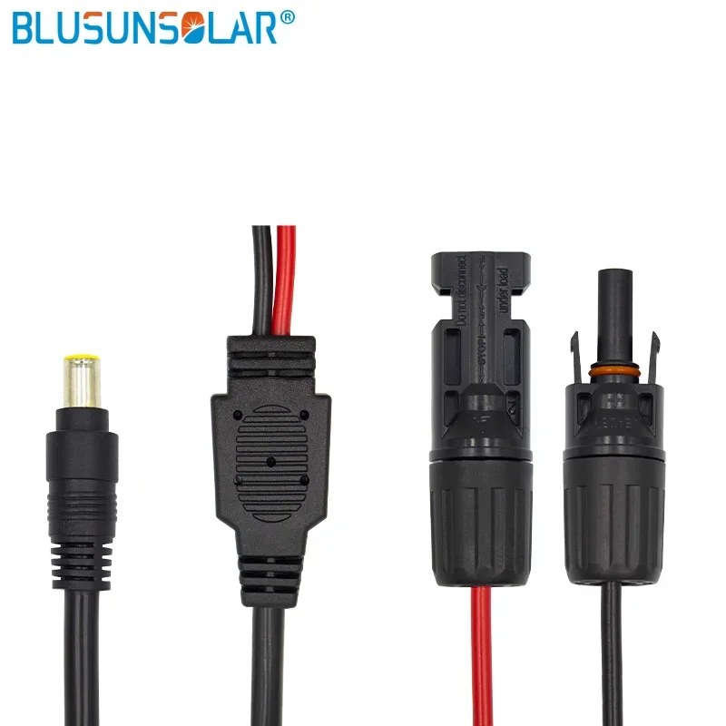 DC7909 DC8.0 Plug to Solar Connector Conversion Solar Cells Energy Storage Battery Wiring Solar Photovoltaic System Accessories