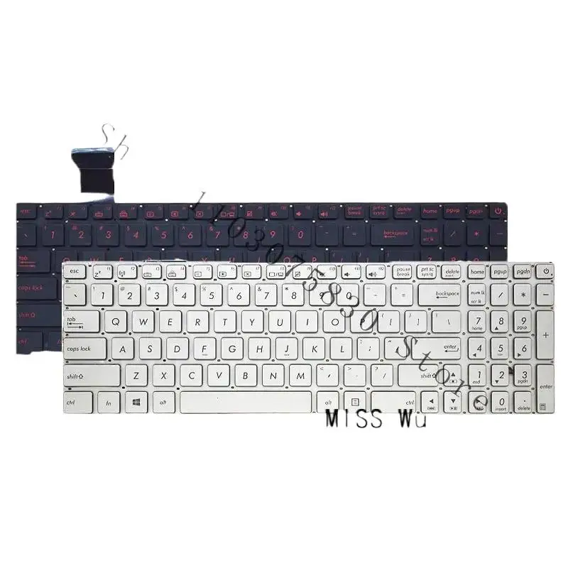 

НОВАЯ клавиатура для ноутбука с подсветкой для ASUS ZX50V FX- PLUS G551JX G551VW N552V ZX 50XJ ZX50JX GL552J GL552V FX-PRO G552VM @