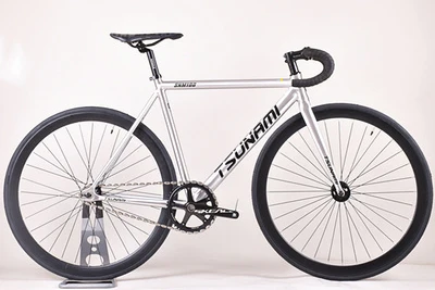 ピスト固定ギアバイク津波トラックシングルスピードレーシング自転車
