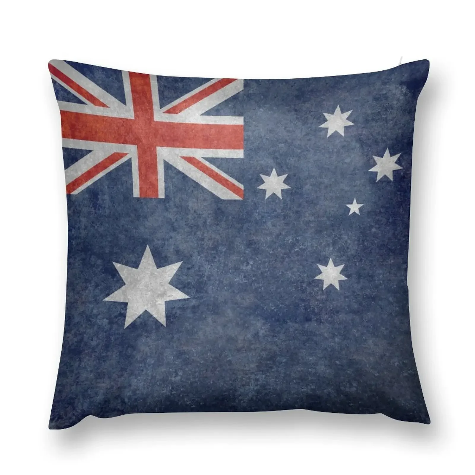 Flag of Australia, grungy textured version Throw Pillow New year Cushions Sofa Covers pillow