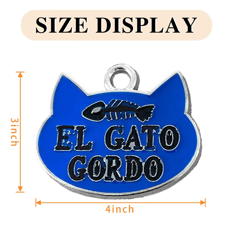 Customized Dog ID Tags Metal Name Tags For Puppies Cat Anti-Lost Pet Nameplate For Dogs Pitbull Cats Free Engraving