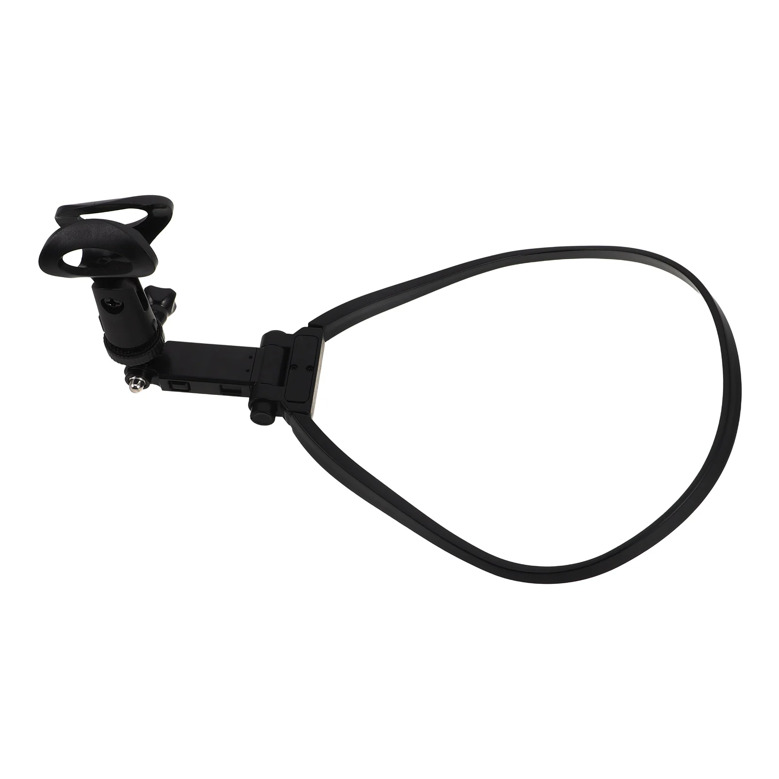 

Neck Mount Microphone Holder Adjustable for Musicians Singers Hosts Clear Audio Quality Portable Lightweight Design