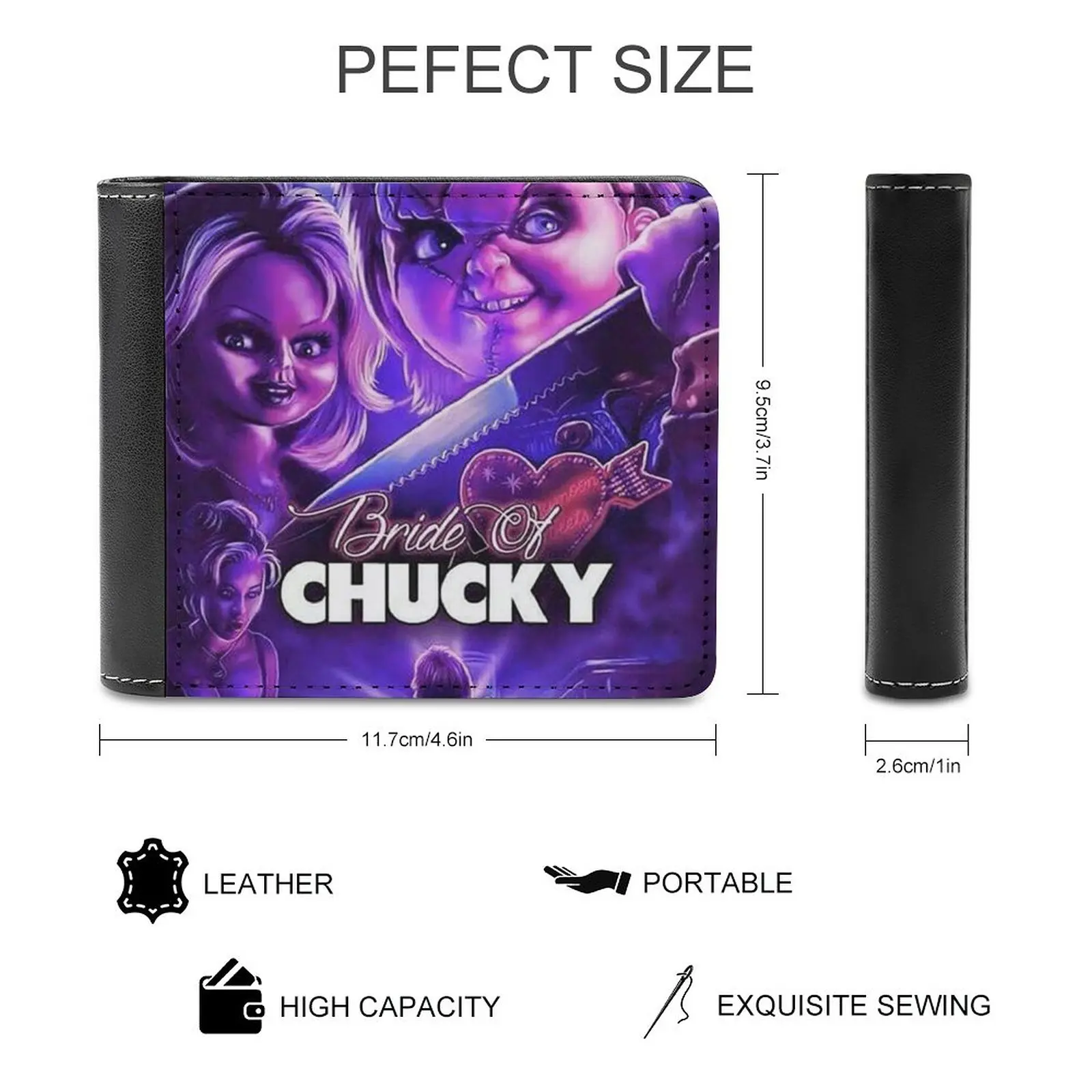 عروس تشاكي رجال الأعمال محافظ المال الصغيرة المحافظ تصميم جديد سعر الدولار أعلى المحفظة العروس تشاكي الرعب دمية الإرهاب #2