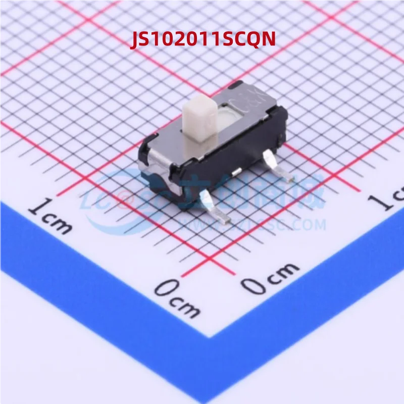

5PCS 100% New JS102011SCQN SMD Sliding Switch