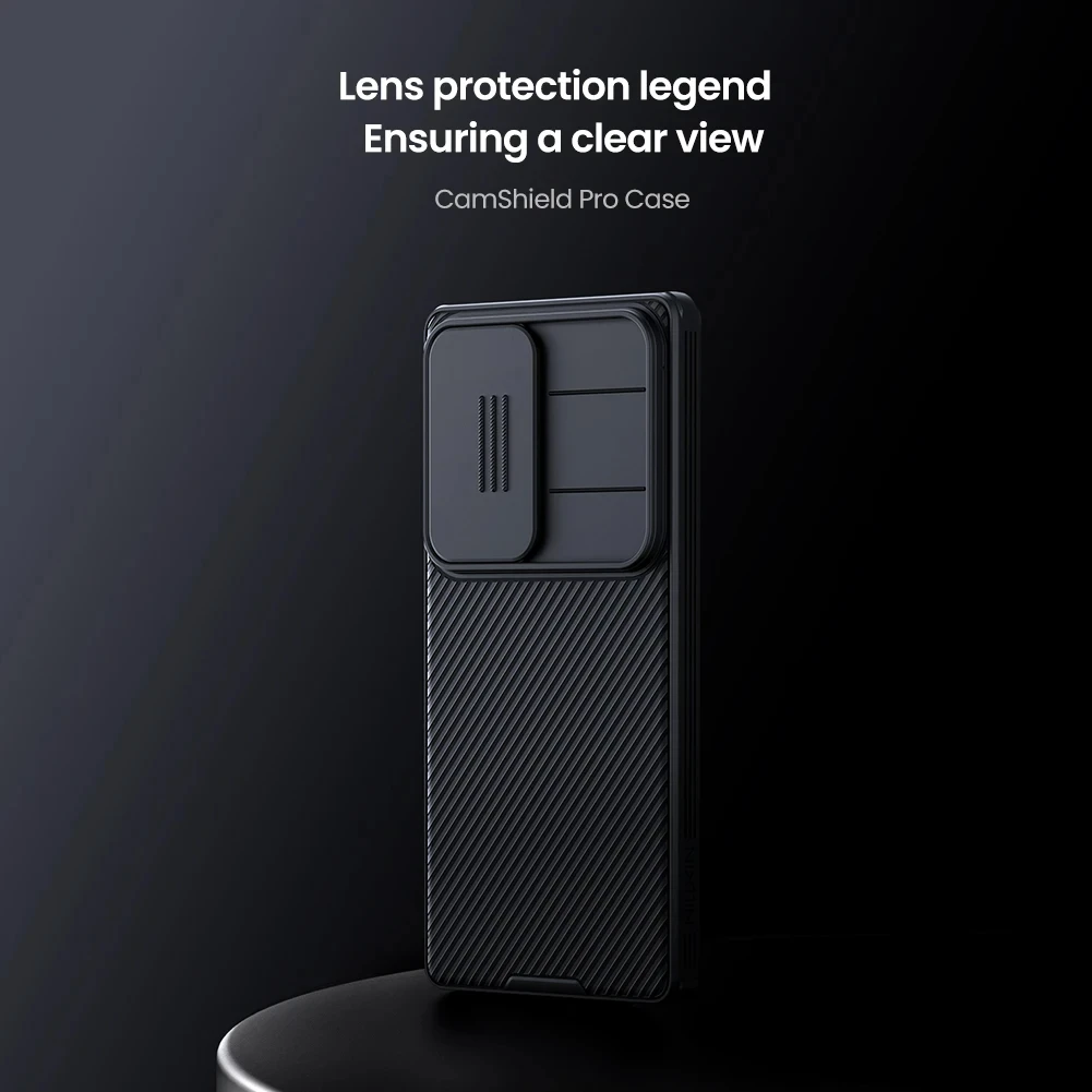 NILLKIN CamShield Pro Case for Samsung Galaxy S25, S25 Plus, S25 Ultra, Camera Privacy Shield, All-Around Coverage, Precise Fit