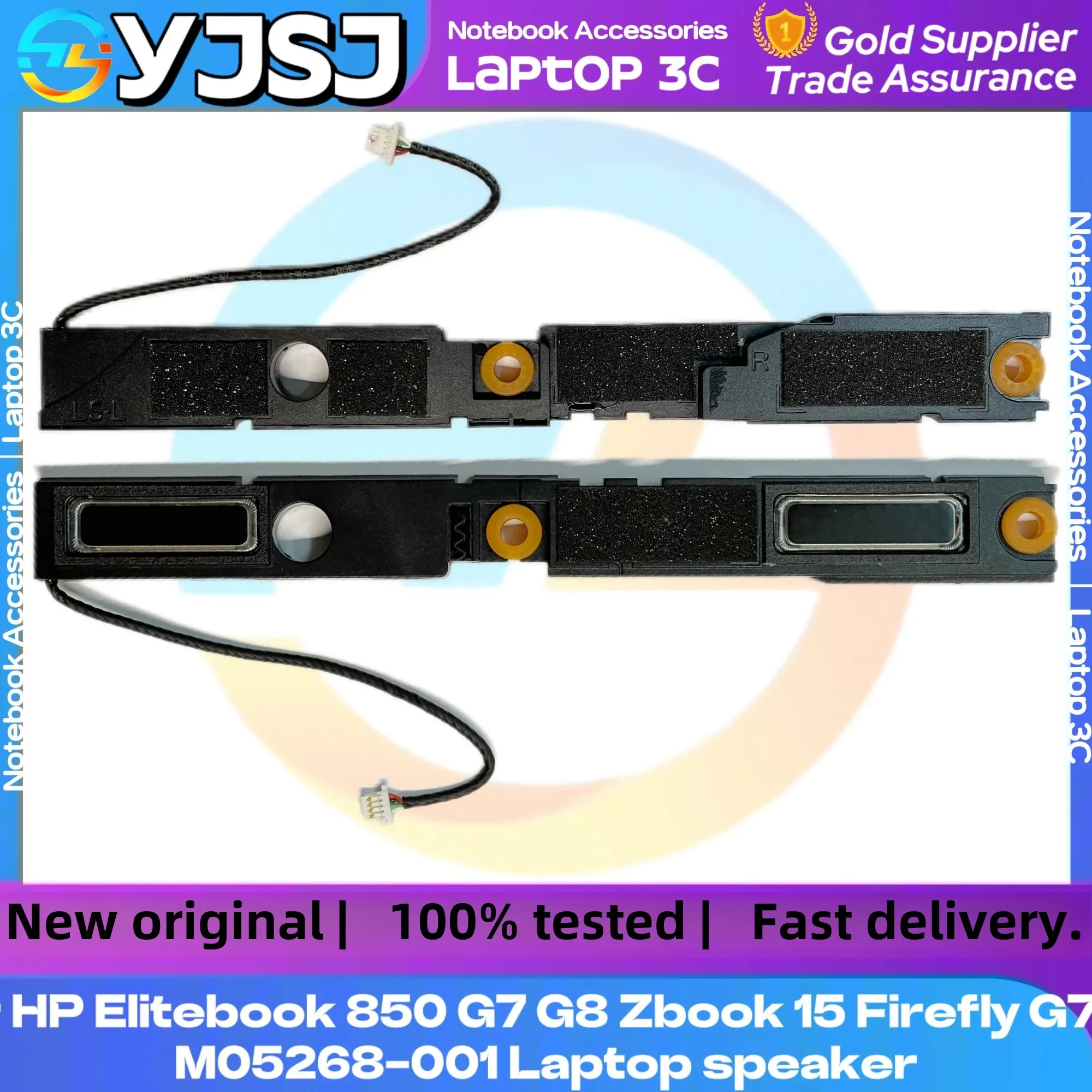 

New Original Laptop speaker for HP Elitebook 850 G7 G8 Zbook 15 Firefly G7 G8 built-in left and right speakers M05268-001