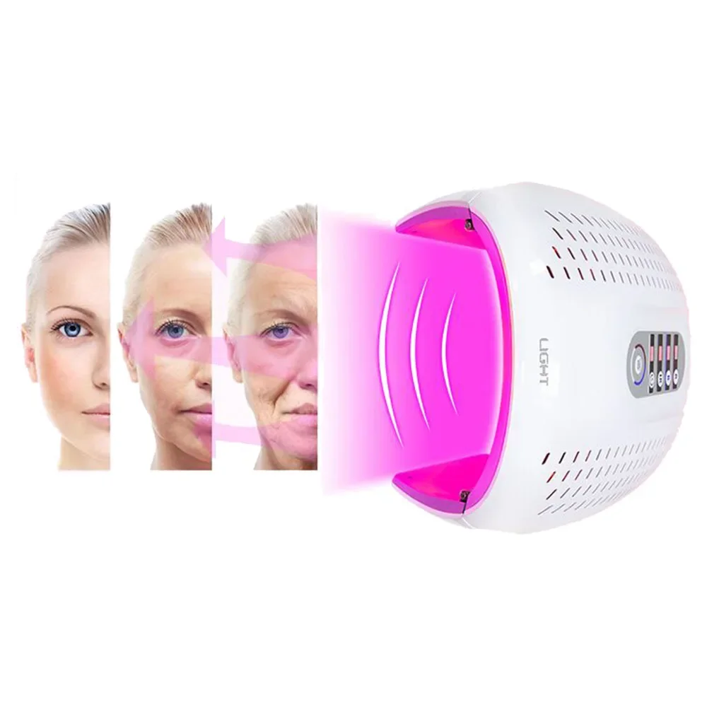 Ideatherapy LED PDT Therapy Facial Mask 7 Colors Beauty Salon Equipment Spa Skin Care Professional Led Light Therapy Mask