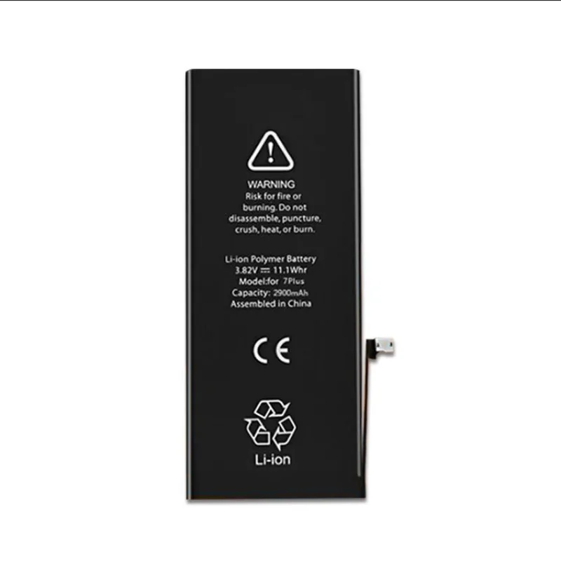 Mobile Phone Battery for IPhone 7 Plus 2900mAh with Repair Tools Kit and Sticker