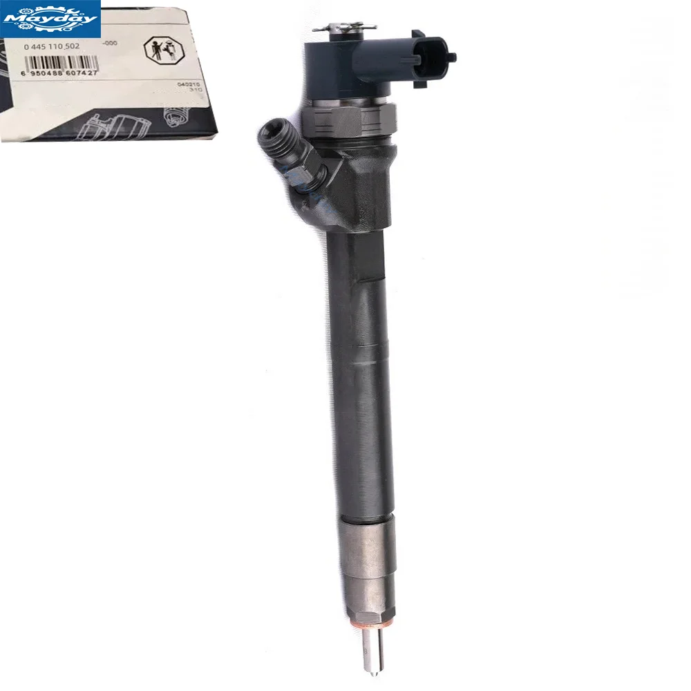 OEM Bosc-h 0445110502 New Diesel Injector For UA-Z ZM-Z Hunte-r/Patrio-t 2.0CD 08 3M3-51432 EURO4