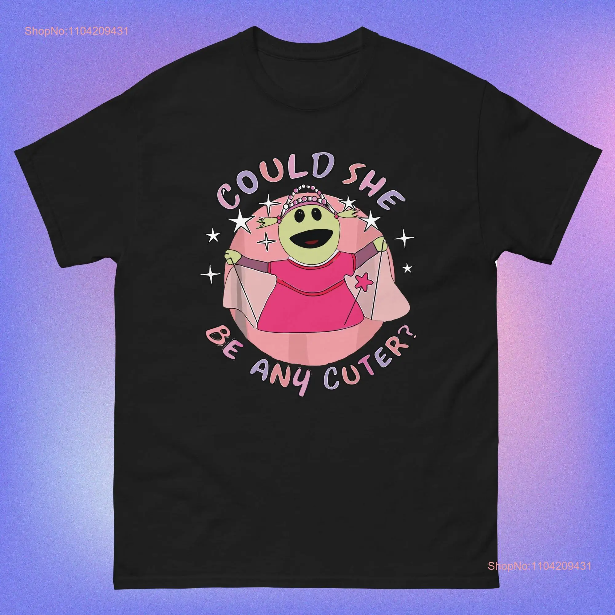 Fan Nanalan Who's That Wonderful Girl Could She Be Any Cuter T Shirt classic tee long or short sleeves