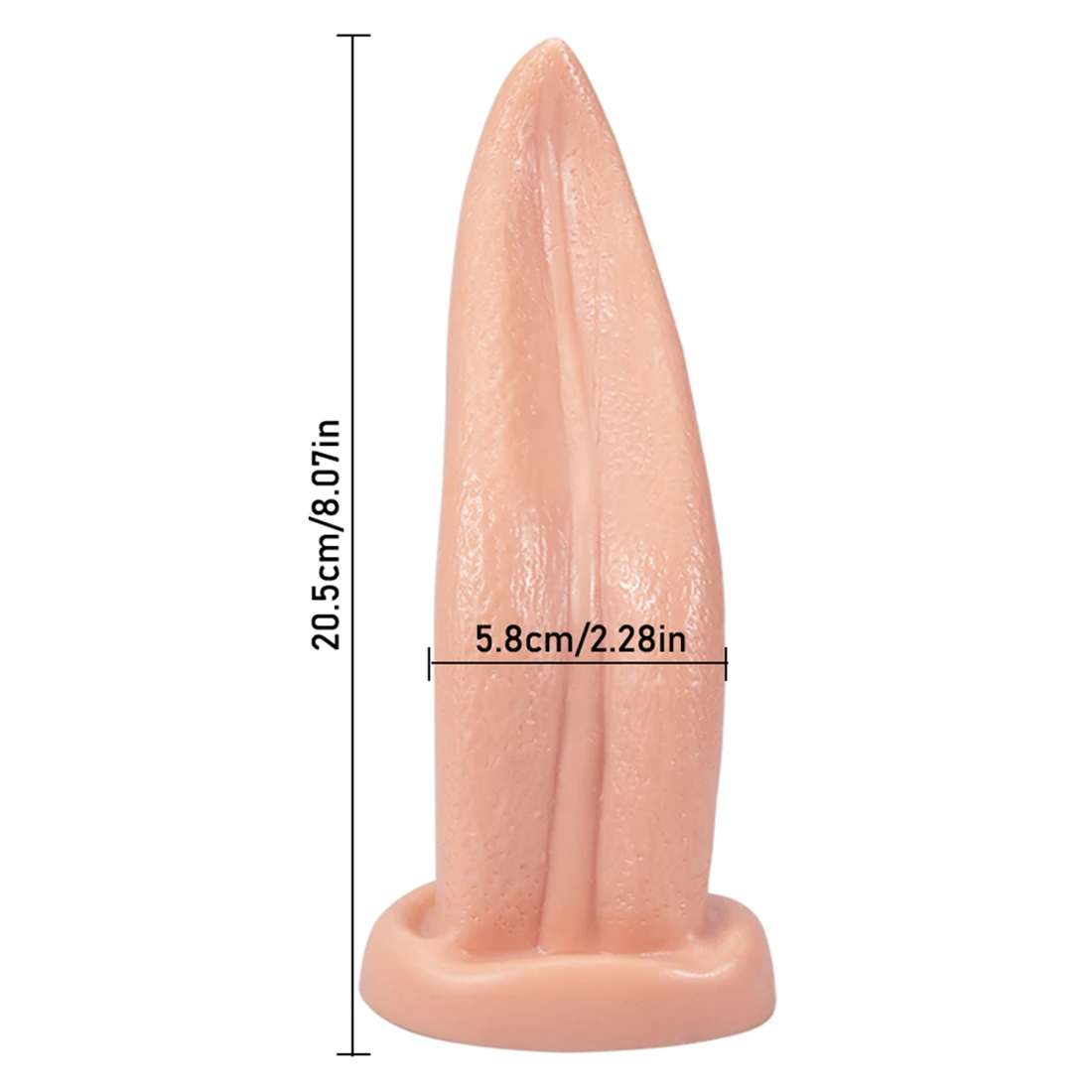 Realistic Tongue Dildos with Suction Cup Soft Anal Plug Huge Penis Erotic Dick Butt Plug Sex Toys Phallus for Women Masturbation