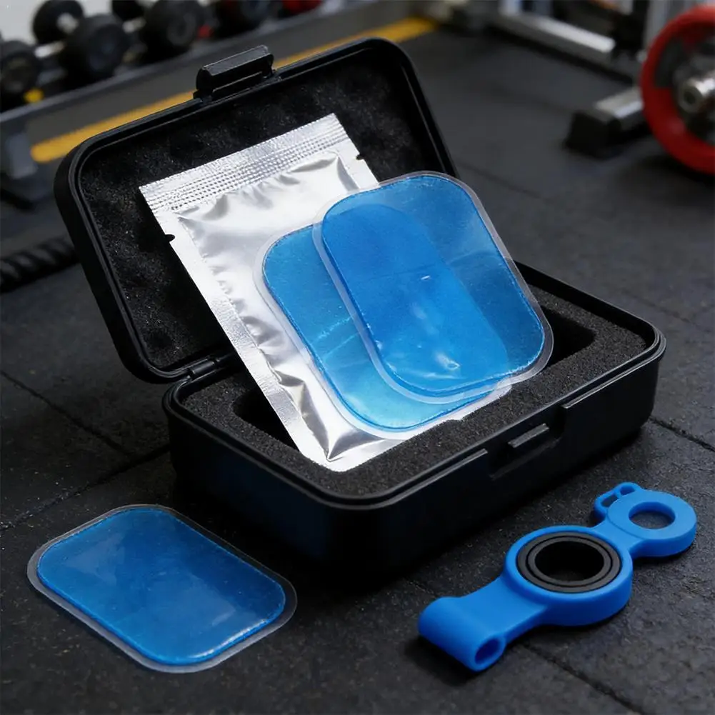 

2 шт. гелевые накладки для тренажера, для электростимулятора мышц, фитнес-массажера, патчи для тела