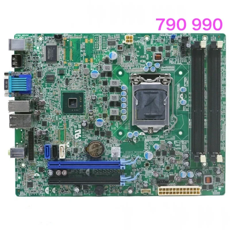 Suitable For Dell Optiplex 790 990 SFF Motherboard CN-0D6H9T 0D6H9T D6H9T LGA 1155 DDR3 Mainboard 100% Tested OK Fully Work