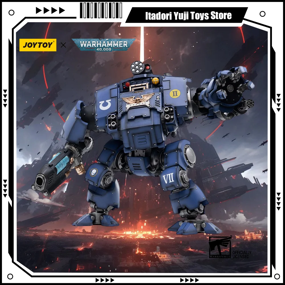 [Pre-sale]JOYTOY Warhammer 40K Action Figure UItramarines Redemptor Tyleas Anime Figurine Joint Movable Model Collector Toy Gift