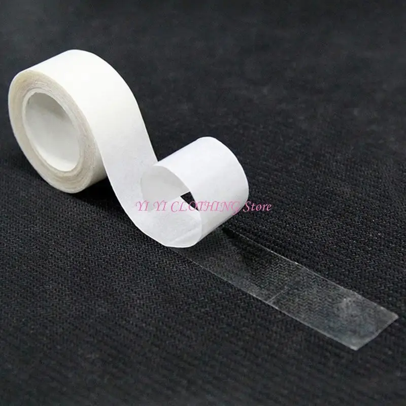 N5KF Double Sided Clothing Body Tape Strips Safe Sweatproof Clear Lingerie Sticker