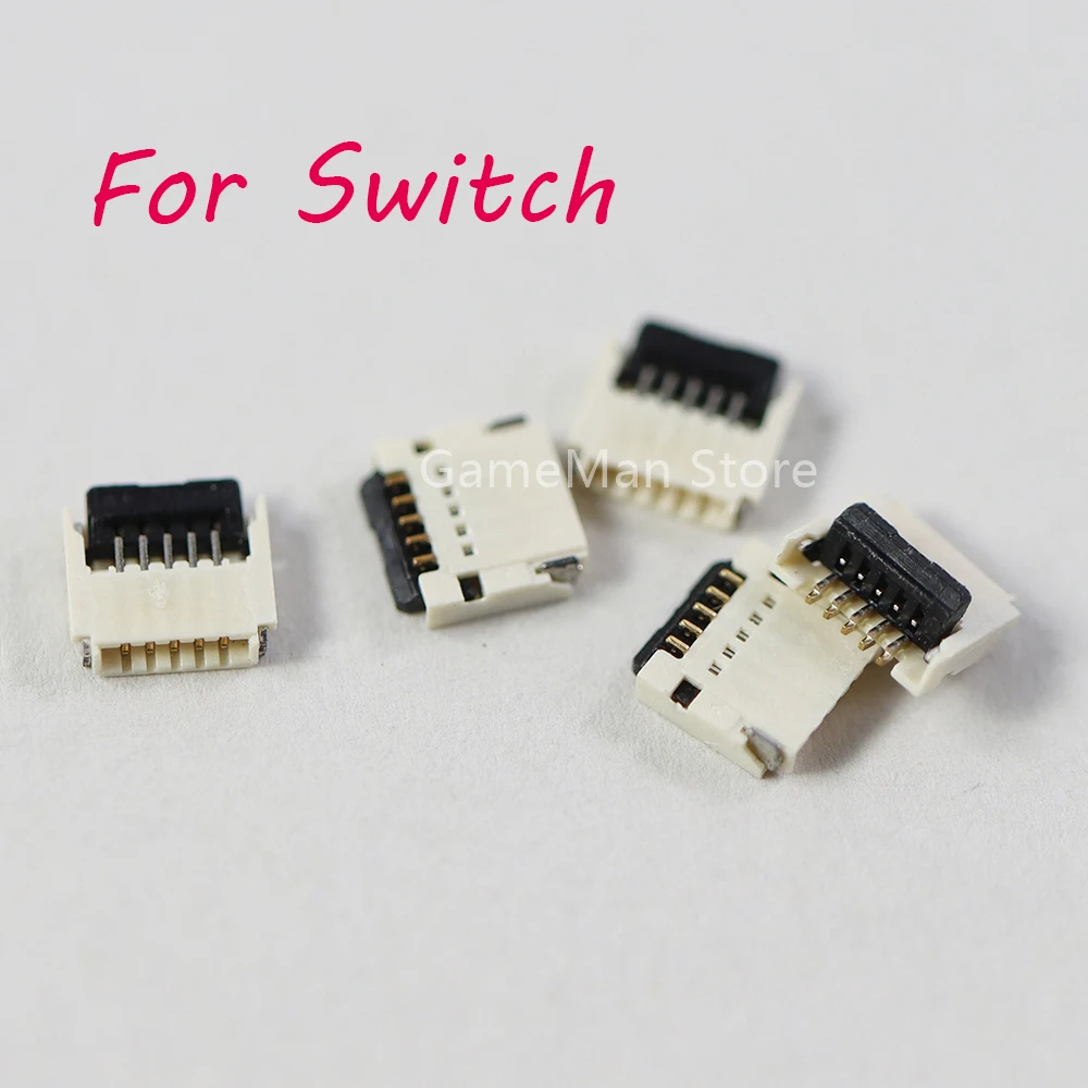 

30pcs For Nintendo NS Switch Joystick Socket 3D Joystick Cable Receptacle Flex Cable Connector Socket Replacement Parts