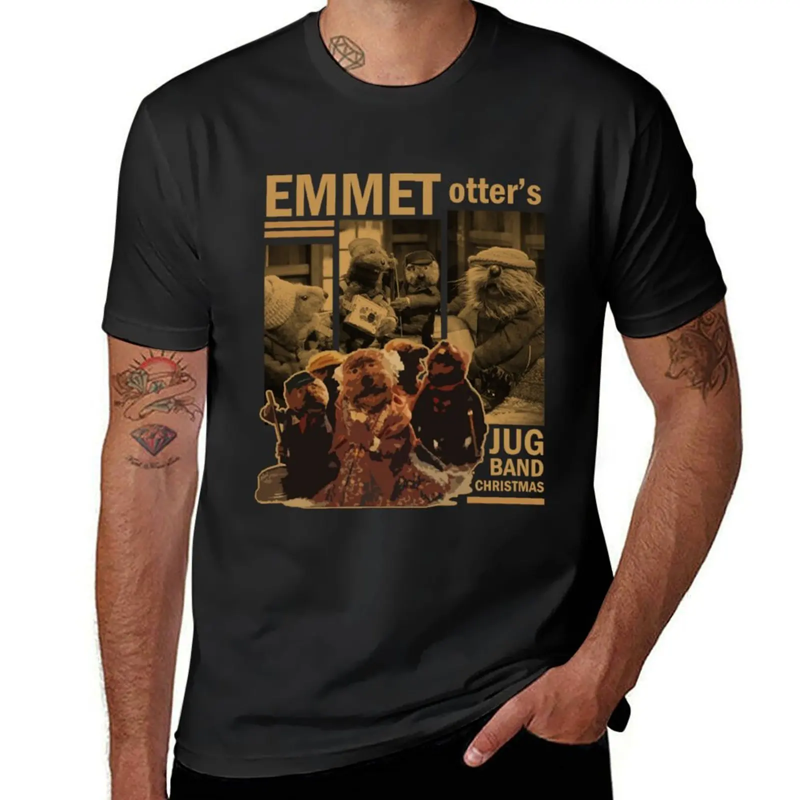 Emmet Otter T-Shirt quick-drying for a boy tees funny t shirts for men