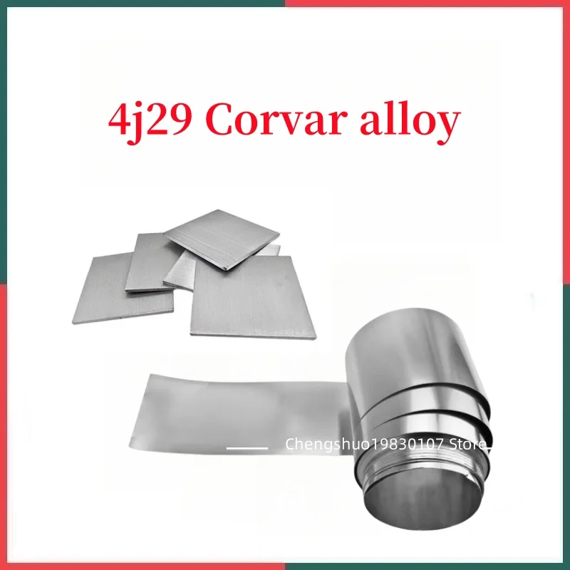 

4j29 Covar alloy belt, low expansion Fe-Ni-Co glass seal alloy sheet 4J29 4J29 sheet can be zero cut