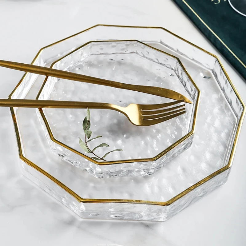 Transparent Phnom Penh Fruit Salad Bowl, Home Tableware, Dishes Plates, Ten Horns