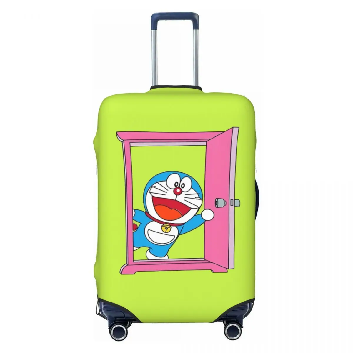 

Custom D-Doraemons Cartoon Luggage Cover Cute Cat Manga Suitcase Protector Covers Suit For 18-32 inch