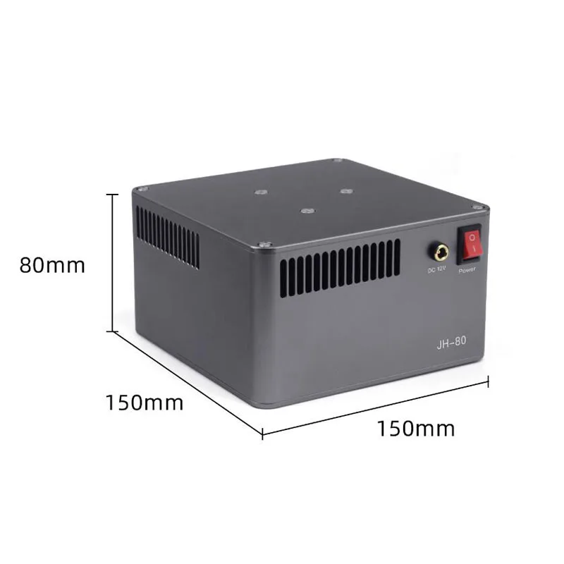 Desktop range hood JH-80 welding smoke purifier dust purification air purifier filter exhaust fan with tube