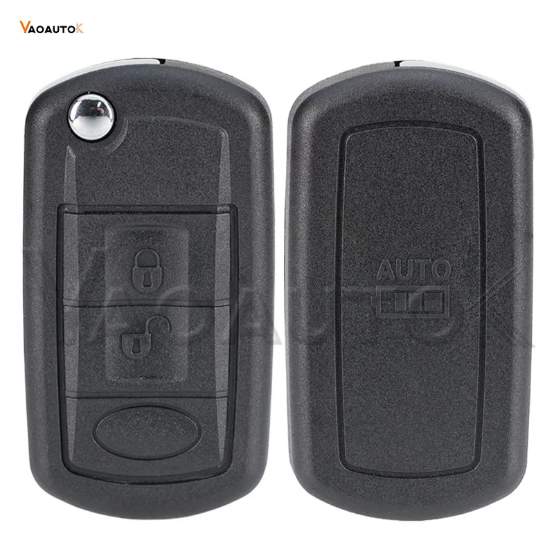 

Умный чехол для автомобильного ключа с дистанционным управлением, флип-брелок для Land Rover Discovery 3 LR3 Range Rover Sport Vouge 2005-2010, 3-кнопочный чехол для ключа