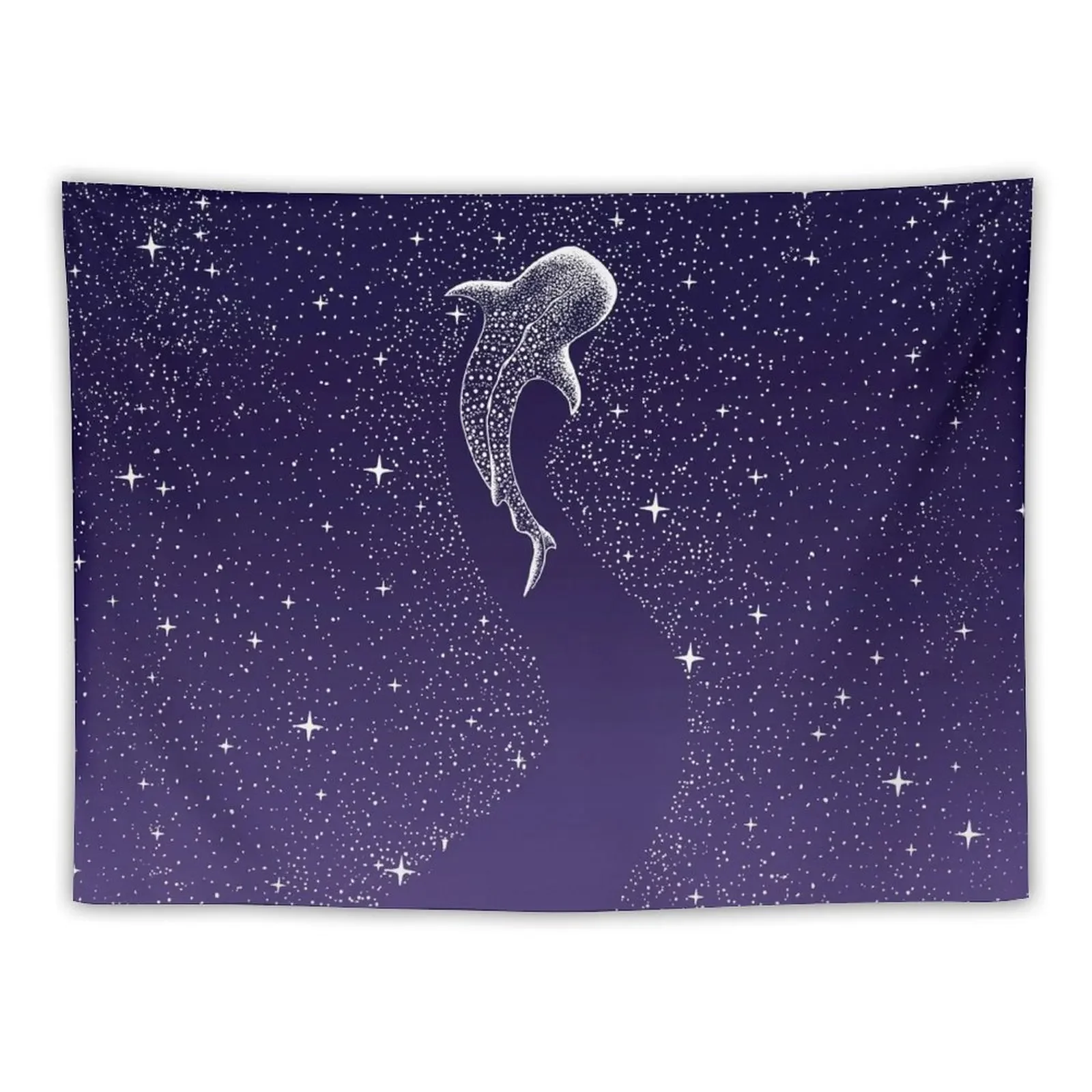 Star Eater - space from Dark Blue to Purple Tapestry Wall Hanging Decor Decoration For Bedroom Tapestry