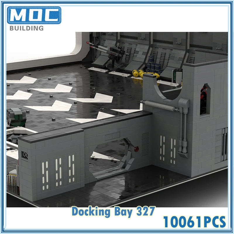 Moc Docking Bay 327 For UCS Millennium Falcon Ultimate  Star Plan Collector Series DIY Assembly Building Blocks  Christmas Gift