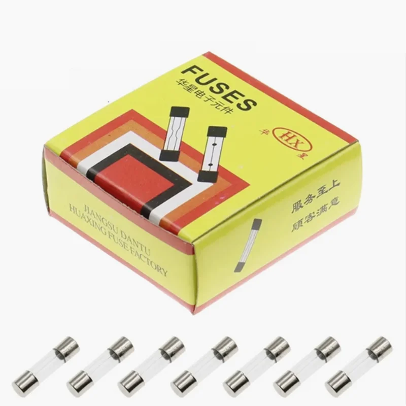 5*20 6*30 Glass Fuse Fast Fuse 250V 0.1A 0.2A 0.5A 1A 2A 3A 3.15A 4A 5A 6A 7A 8A 10A 12A 15A 20A 30A Quick Blow 5x20mm 6x30mm