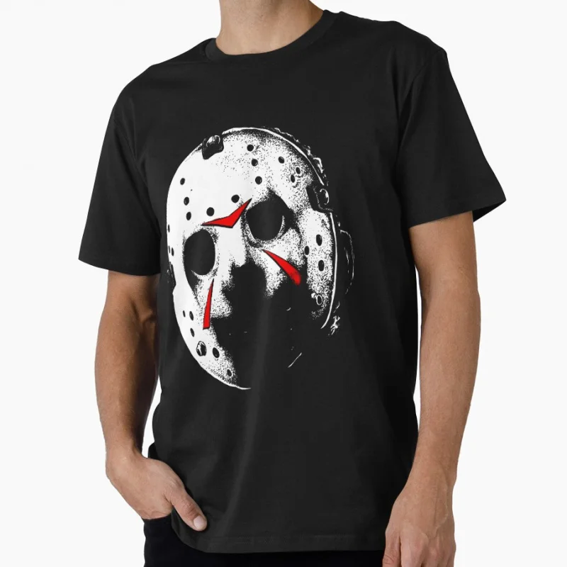 

Ki ki ki, ma ma ma friday the 13th Horror films Scary Halloween Gift t shirt for fans Large size Tops 100% cotton Clothes