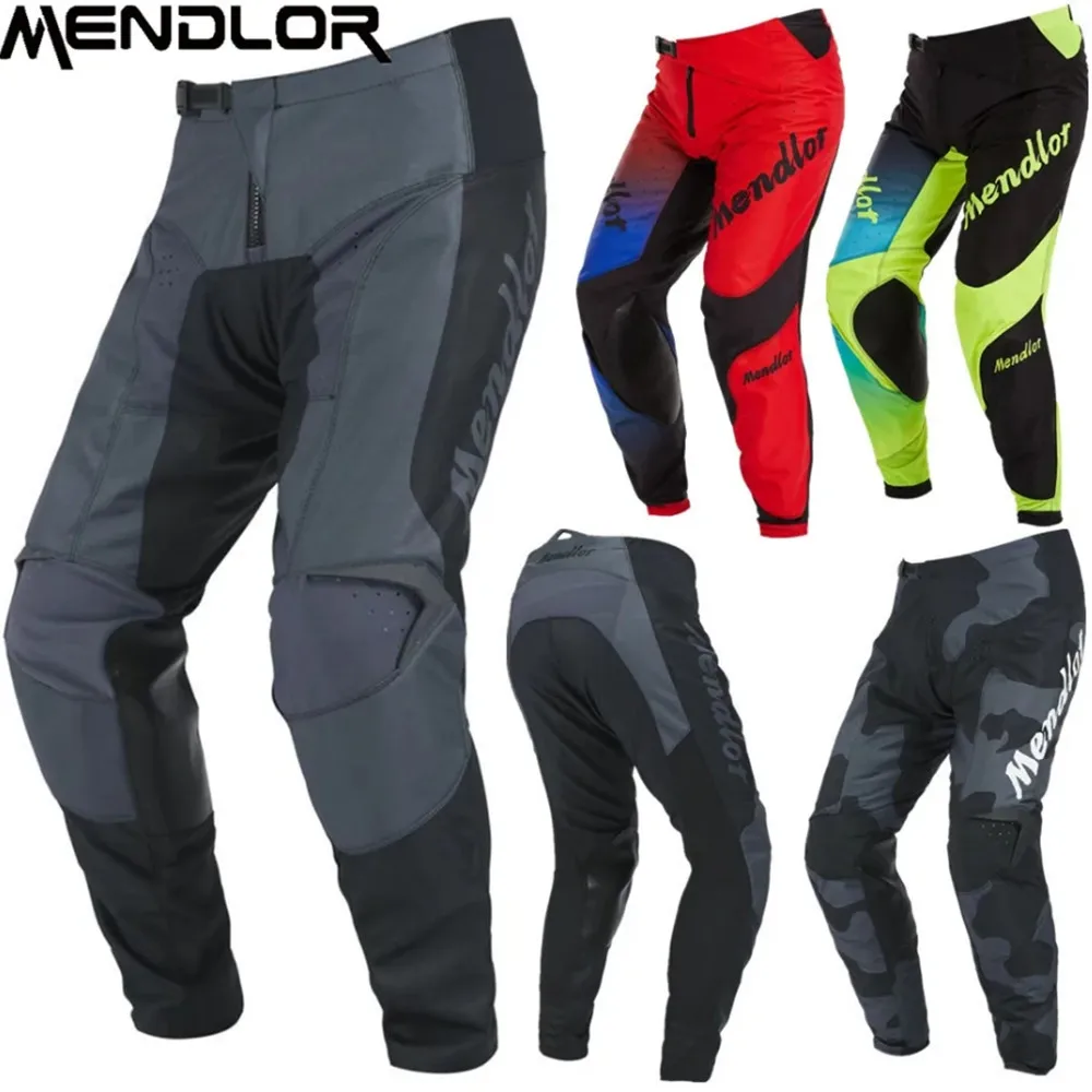 

MENDLOR 2025 new mountain bike riding pants motorcycle riding pants four-color