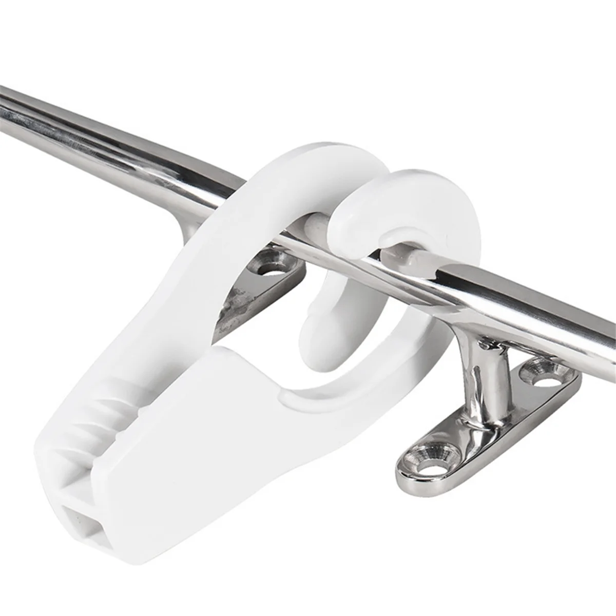 Rail Mount เรือ Fender Hanger Hook QUICK RELEASE CLIP Professional อเนกประสงค์ Adjuster คลิปคลิปสาย 32 มม.สีดํา