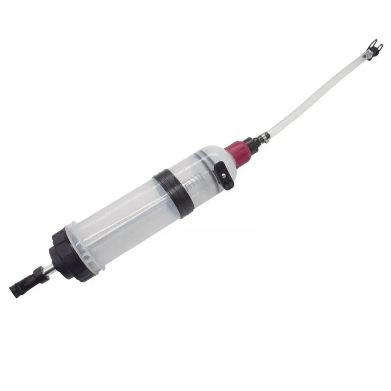 Auto repair special tool hand pulled oil suction gun push manual oil extraction pipe 1500ml JTC5534